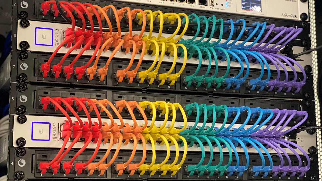 Cable Infrastructure and Server Racks